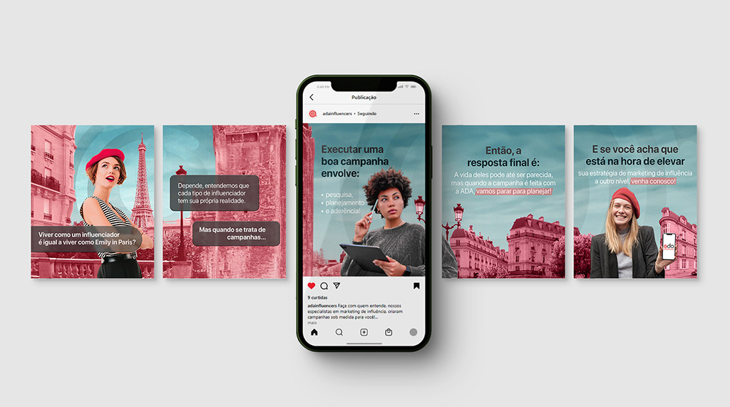 Portfólio Ada Influencers